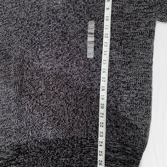 Brand New with Tag Henley Knit Sweater 100% Cotton Logan Hill Men's Large Gray - Picture 5 of 6